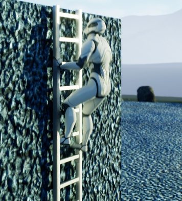 Ladder, in-engine